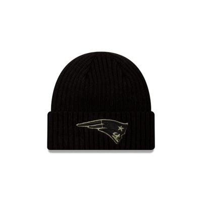 New England Patriots Gorra | New Era NFL Salute To Service Cuff Knit Beanie Mexico - Negros